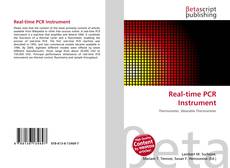 Copertina di Real-time PCR Instrument
