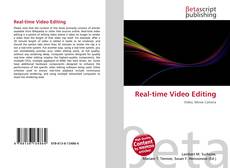 Buchcover von Real-time Video Editing