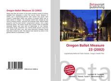 Couverture de Oregon Ballot Measure 23 (2002)