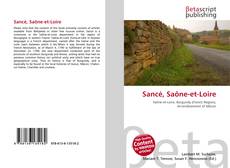 Bookcover of Sancé, Saône-et-Loire