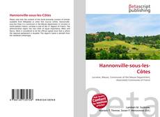 Hannonville-sous-les-Côtes的封面