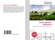 Sancti-Spíritus, Salamanca的封面
