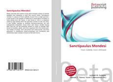 Couverture de Sanctipaulus Mendesi