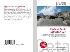 Couverture de Uppland Runic Inscription 678