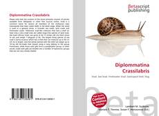 Capa do livro de Diplommatina Crassilabris 