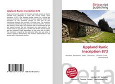 Buchcover von Uppland Runic Inscription 873