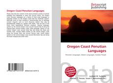 Couverture de Oregon Coast Penutian Languages