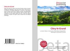 Bookcover of Cléry-le-Grand
