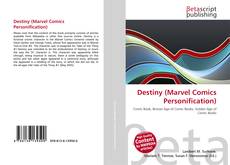 Buchcover von Destiny (Marvel Comics Personification)