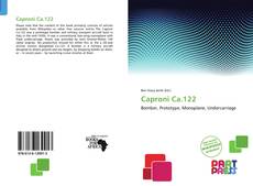 Portada del libro de Caproni Ca.122