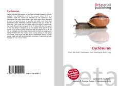 Buchcover von Cyclosurus
