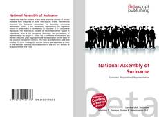 Buchcover von National Assembly of Suriname