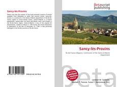 Buchcover von Sancy-lès-Provins