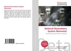 Portada del libro de National Decorations System (Romania)