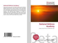 Portada del libro de National Defence Academy