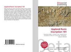 Portada del libro de Uppland Runic Inscription 181