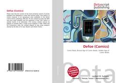 Portada del libro de Defoe (Comics)