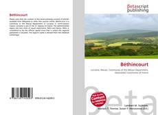 Portada del libro de Béthincourt