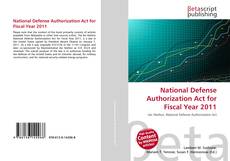 Borítókép a  National Defense Authorization Act for Fiscal Year 2011 - hoz