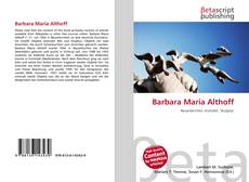 Capa do livro de Barbara Maria Althoff 
