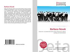 Capa do livro de Barbara Novak 