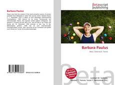Capa do livro de Barbara Paulus 