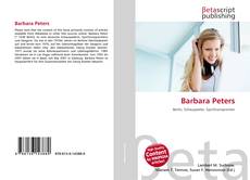 Capa do livro de Barbara Peters 