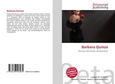 Capa do livro de Barbara Quinze 