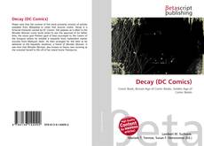 Capa do livro de Decay (DC Comics) 