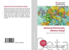 Capa do livro de National Democratic Alliance (Italy) 
