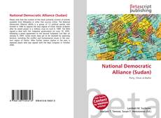 Capa do livro de National Democratic Alliance (Sudan) 