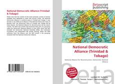 Capa do livro de National Democratic Alliance (Trinidad & Tobago) 