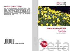 Buchcover von American Daffodil Society