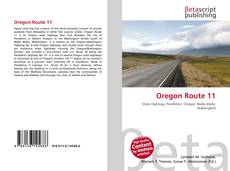 Buchcover von Oregon Route 11