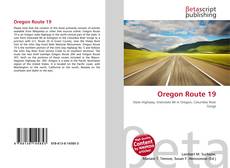 Buchcover von Oregon Route 19