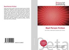 Real Person Fiction的封面