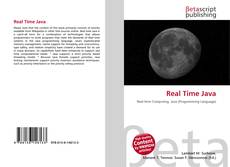 Portada del libro de Real Time Java