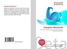 Portada del libro de Eulophia Mechowii
