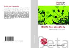 Обложка Real to Real Cacophony