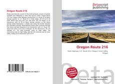 Обложка Oregon Route 216