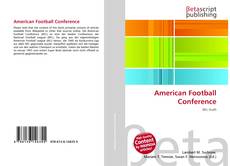 Обложка American Football Conference