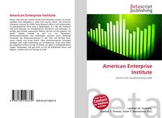 Обложка American Enterprise Institute