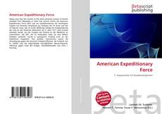 Portada del libro de American Expeditionary Force