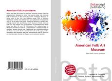 Portada del libro de American Folk Art Museum