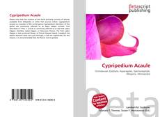 Cypripedium Acaule的封面