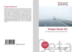Oregon Route 221的封面