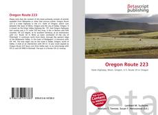 Oregon Route 223的封面