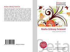 Realia (Library Science)的封面