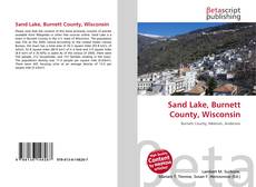 Sand Lake, Burnett County, Wisconsin的封面