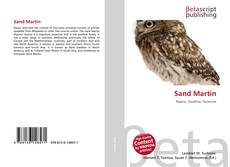 Bookcover of Sand Martin